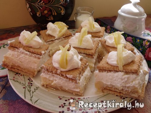 Citromkrémes keksz süti