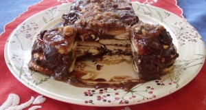 Csupacsokis keksztorta