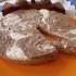 Diós márványos sajttorta