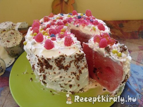 Görögdinnye torta