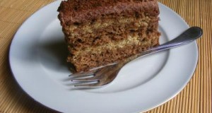 Kávékrémes csokoládétorta