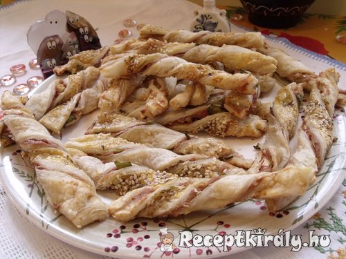 Májas zöldhagymás csavart