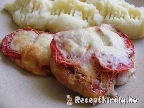 Pizzás csirkemell