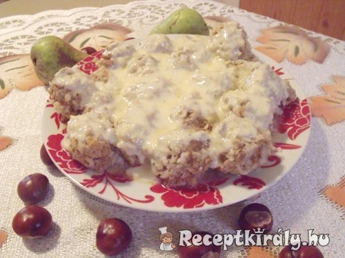 Sajtszószos húsgombócok