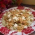 Sztrapacska juhtúróval, hagymás pörkölttel