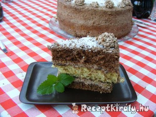 csokoládés kókuszos torta 2