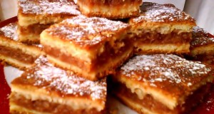 Almás diós pite