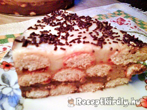 Babapiskótás torta 3