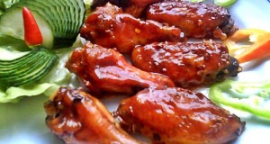 Barbecue csirkeszárnyak