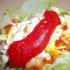 Chilis majonézes saláta sonkával tojással zöldségekkel