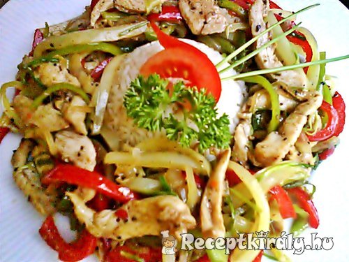 Csirke fajitas 1