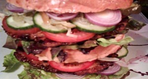 Dupla csirkeburger
