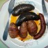 Hurka kolbász baconos krumplival