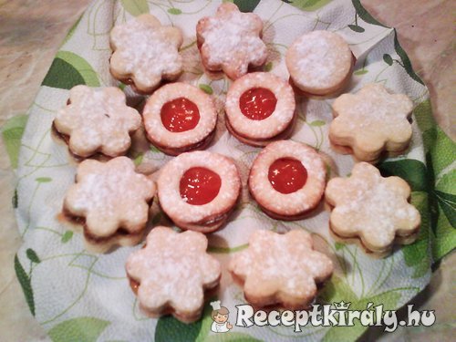Lekváros mini linzer