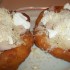 Lángos pizzasonkával tejföllel reszeltsajttal