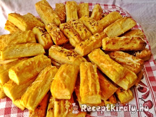 Mini stanglik túrós tésztából