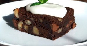 Mogyorós csokoládés brownie