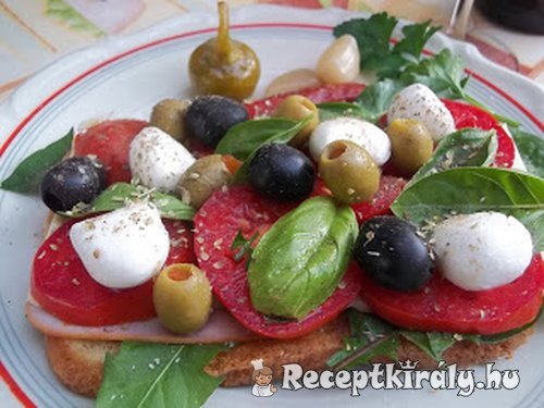 Olasz szendvics bruschetta