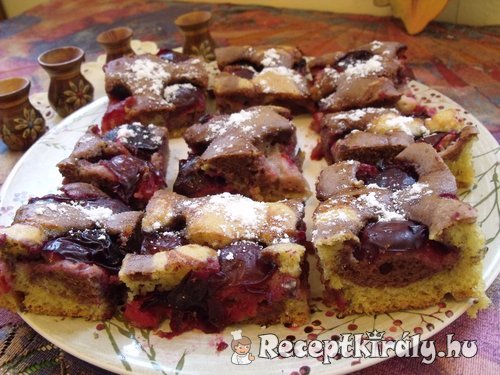 Pite mézes fahéjas szilvával