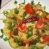 Sonkás tortellini sajttal capri gyümölccsel