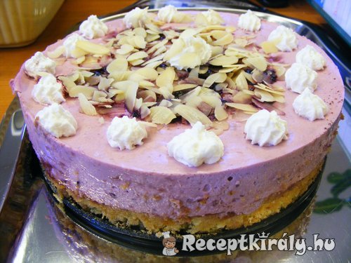 Szedres joghurt torta