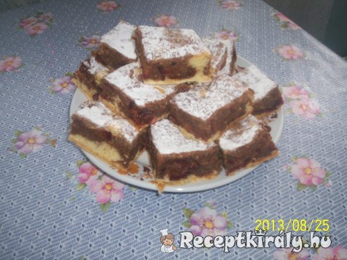 Szilvás körtés süti