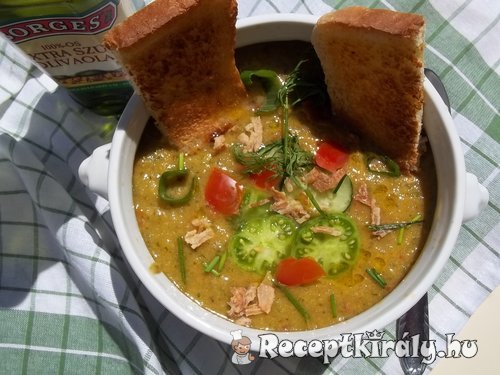 Vodkás uborka gazpacho 2