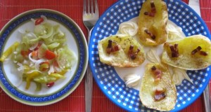 Baconos sült krumpli