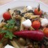 Baconös fokhagymás penne olasz színekben