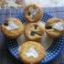 Cseresznyés muffin