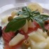 Füstölt lazac carpaccio mézdinnyével