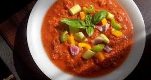 Gazpacho, Gaspacho (hideg paradicsomleves főzés nélkül)