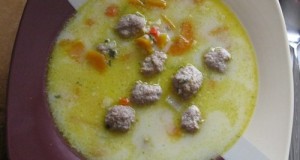 Húsgombócleves