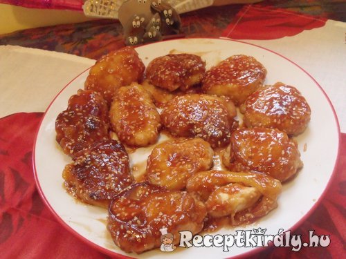 Kínai szezám magos csirke