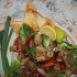 Salátatál avocadoval rákkal