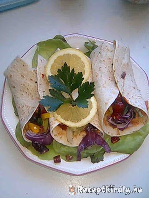 Szardinellás tortilla