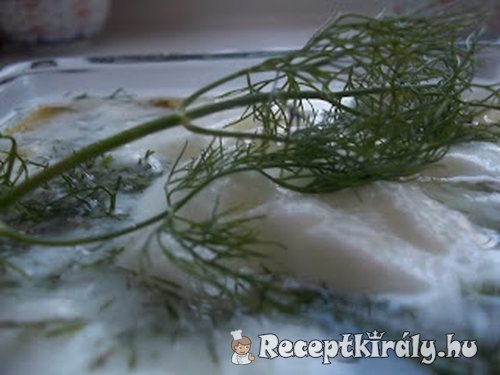 Vodkás kapros joghurtos uborkaleves lehűtve