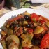 Vörösboros ratatouille kolbásszal