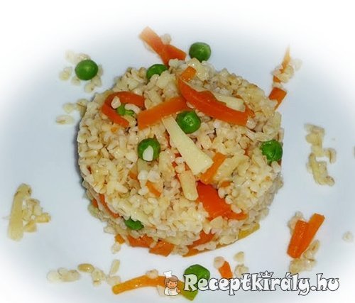 Zöldséges bulgur