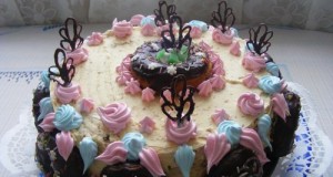 Amerikai fánk torta