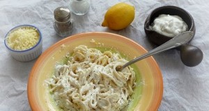 Citromos mascarponés spagetti