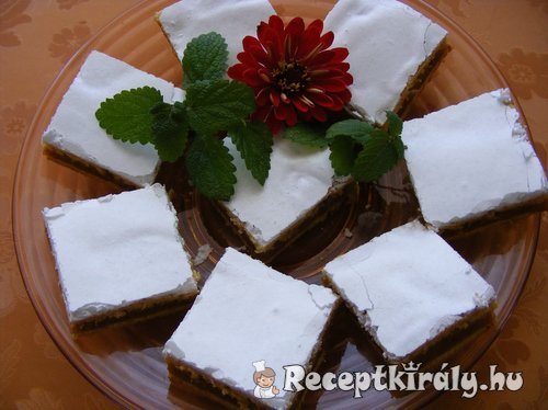 Cukormázas almás pite