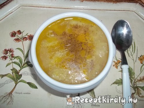 Egyszerű karalábé leves nokedlivel
