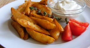 Fűszeres steak burgonya