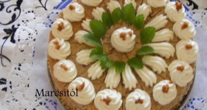 Grillázskrémes torta