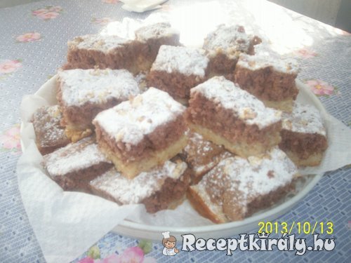 Körtés kakaós piskóta