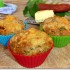 Medvehagymás kolbászos muffin