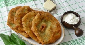 Medvehagymás lángos