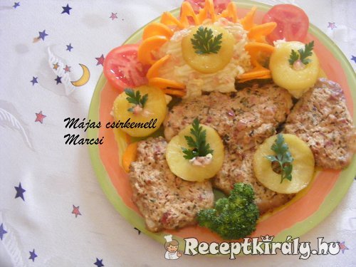 Májas csirkemell