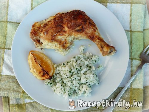 Tejfölös citromos csirkecomb